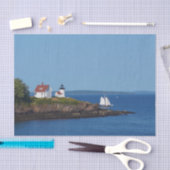 アイランドライトハウスサイルボートデコパージュ  薄葉紙 (クラフト)