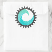 アイランドライドカウアイ波ギアシール ラウンドシール (バッグ)