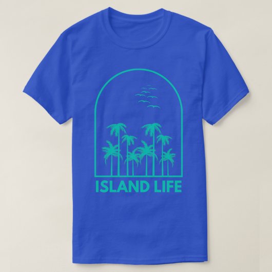 アイランドライフハワイTシャツ Tシャツ (デザイン正面)