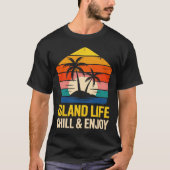 アイランドライフペンタゴンティー Tシャツ (正面)