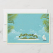 アイランドリゾートビーチデスティネーションサンキュー サンキューカード (裏面)