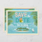 アイランドリゾートビーチデスティネーションセーブ 案内ポストカード (正面/裏面)