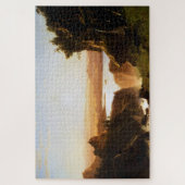 アイランドレイク、ウィンドリバーレンジ、ワイオミング、ビエルシュタット ジグソーパズル (縦)