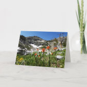 アイランドレイク、ルビー山NVグリーティン空白のグカード カード (正面)