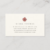 アイランドヴィンテージハイビスカス 名刺 (裏面)