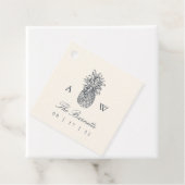 アイランドヴィンテージパイナップル結婚ズモノグラム フェイバータグ (インサイチュ)