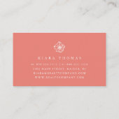 アイランドヴィンテージ植物学 名刺 (裏面)