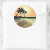 アイランド金ゴールド ラウンドシール (バッグ)