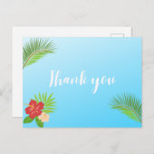 アイランド エスケープ ブランク ポストカード (正面/裏面)