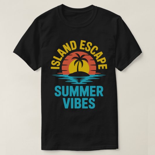 アイランド エスケープ Tシャツ (デザイン正面)