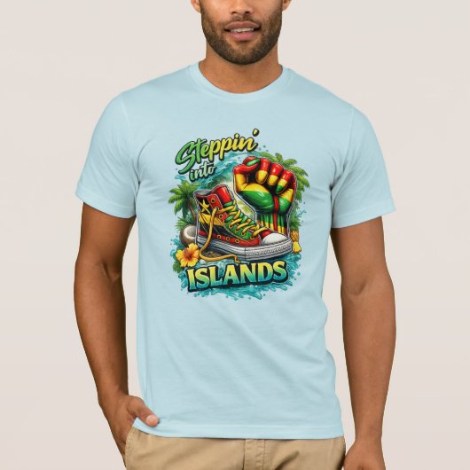 アイランド・バイブス Tシャツ (正面)