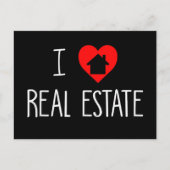 アイラヴ実在エテート不動産仲介業者ハウスハート ポストカード (正面)