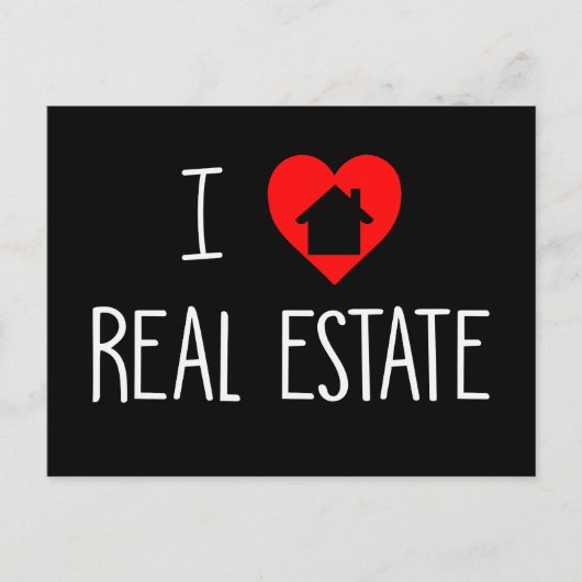 アイラヴ実在エテート不動産仲介業者ハウスハート ポストカード (正面)