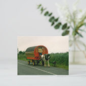 アイラ描ンドのケリー商社の馬キャラバン ポストカード (スタンド正面)