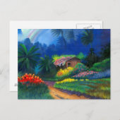 アイラ絵を描ンシャック葉書 ポストカード (正面/裏面)