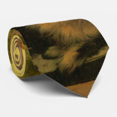 アイラ、ティルコ、インコと愛鳥たち（バイランドシーア） ネクタイ (ロール)