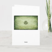 アイリおもしろいッシュのラッキー・シャムロックで「グリーンで飲む」 カード (裏面)