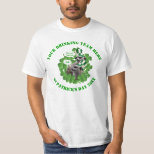 アイリおもしろいッシュメルカットSt Patrickの飲み会 Tシャツ