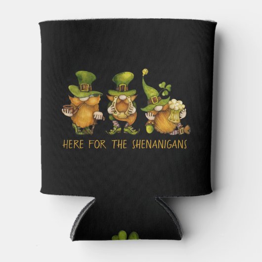 アイリおもしろいッシュ格言シェナニガンサンパトリックの日 缶クーラー (正面)