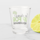 アイリおもしろいッシュ語アートサンパトリックの日 ショットグラス (裏面)