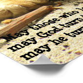 アイリおもしろいッシュ賛美ズと笑顔の子猫 ポスター (角)