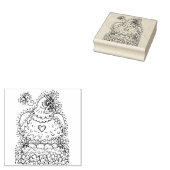 アイリおもしろいッシュ鶏、卵とシャムロックかわいいチキン ラバースタンプ (押印)