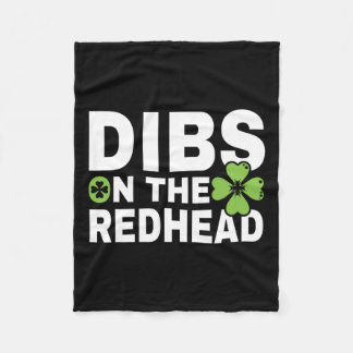 アイリおもしろいッシュSt patricks dayシャームロックディブオンザザR フリースブランケット