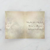 アイリお洒落ッシュセントパトリックの日の幸運 カード (内部)