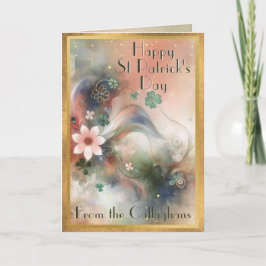 アイリお洒落ッシュセントパトリックの日の幸運 カード