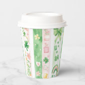 アイリかわいらしッシュ模様 紙コップ (正面)