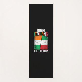 アイリイタリアンッシュおもしろいアイリッシュイタリア人の方が良いT- ヨガマット