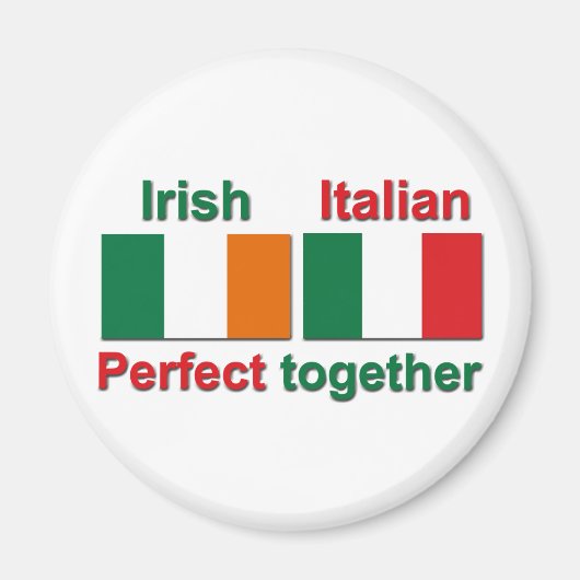 アイリイタリアンッシュ – 完璧な組み合わせ! マグネット (正面)