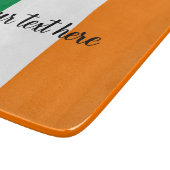 アイリカスタムッシュ国旗のデザイン付きガラス切り板 カッティングボード (角)