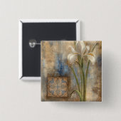 アイリスおよびタイル 缶バッジ (正面&裏面)