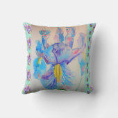 アイリスかわいらしウォーター絵画カラーズアクアククッション クッション (裏面)