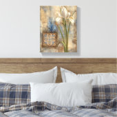 アイリスとタイル キャンバスプリント (インサイチュ (寝室))