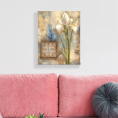 アイリスとタイル キャンバスプリント (インサイチュ (リビング))