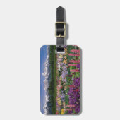 アイリスとルパンの庭とテトン山脈 ラゲッジタグ (正面縦)