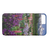 アイリスとルピナスの庭園とテトン山脈、 Case-Mate iPhoneケース (裏面(横))