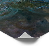 アイリスと睡蓮 ポスター (角)