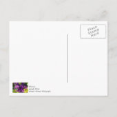 アイリスに感謝の気持ちを込めて ポストカード (裏面)