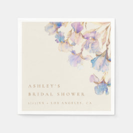 アイリスのブライダルシャワー スタンダードカクテルナプキン