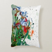 アイリスアクセント枕 アクセントクッション (裏面(縦))