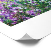 アイリスインズインモネズガーデンクロードモネ ポスター (角)