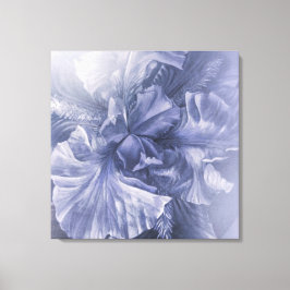 アイリスインナー美しいアニバーサリーシルバーフエ キャンバスプリント