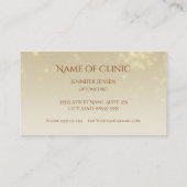 アイリスエレガントオプトメトロリストゴールデンアイアポイントメント 予約カード (裏面)