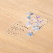 アイリスエレガントス結婚ズ アクリル招待状 (レイダウン)