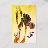 アイリスエレガントモノグラム 名刺 (裏面)