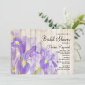 アイリスオンウッド招待状 招待状 (スタンド正面)