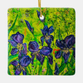 アイリスオーナメント セラミックオーナメント (正面)